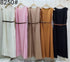 Summer Round Neck Casual Pocket Dress With Belt